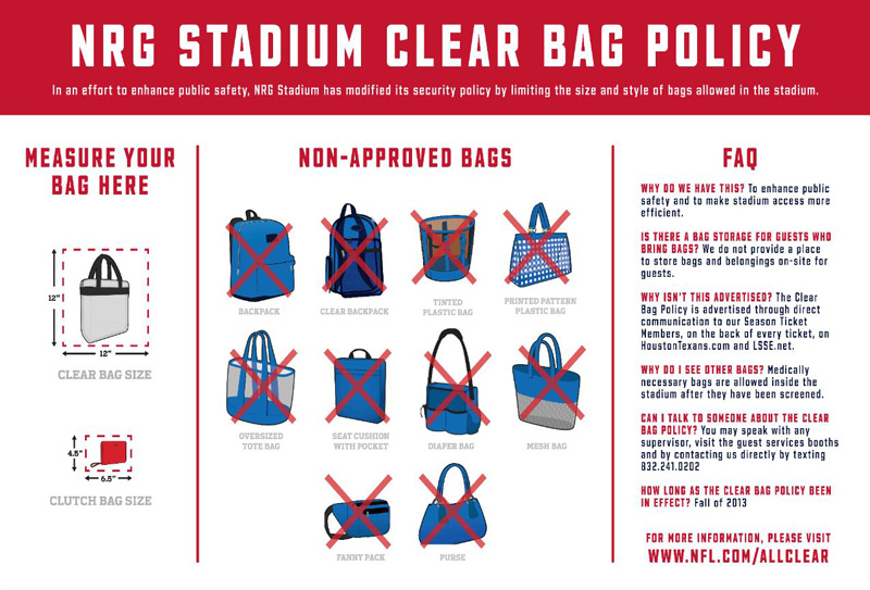 West Ham London Stadium Bag Policy